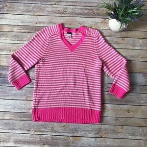 J Crew V-neck Sweater - mid-length Sleeves
